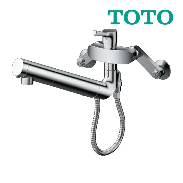 ◆15時迄出荷OK！∞TOTO キッチン用水栓金具【TKS05323J】GGシリーズ 壁付シングル混合水栓 浄水カートリッジ内蔵形 (旧品番 TKS05318J)