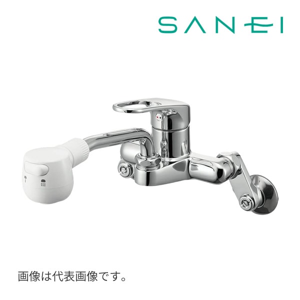 ◇15時迄出荷OK！∠三栄水栓/SANEI 【K27CM-W】シングル切替シャワー