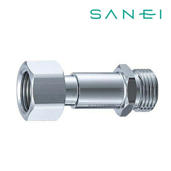 ◆15時迄出荷OK！三栄水栓/SANEI【T840-13】片ナット付アダプター