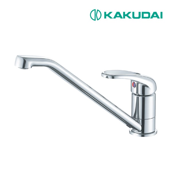 ◆15時迄出荷OK！三栄水栓/SANEI【K87111EJV-FD】水栓金具 シングルワンホール混合栓 キッチン水栓