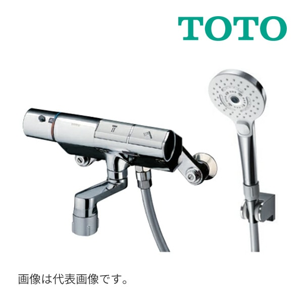 ◆15時迄出荷OK！⊆TOTO 浴室用水栓金具【TMN40STY7】タッチ 壁付サーモスタット混合水栓 コンフォートウェーブ 3モード・ミスト めっき