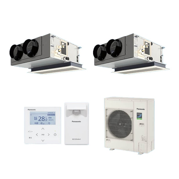 ○βパナソニック 業務用エアコン【PA-P112F7HDC】[チャンバー・分岐管