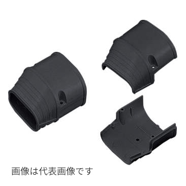 ヨ◆午後3時まで出荷OK！因幡電工(イナバ) 【SEN-66-K】ブラック 配管化粧カバー SEN 端末カバー 機器接続部用