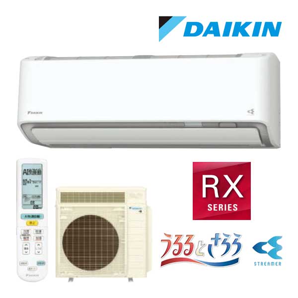 ●ダイキン ルームエアコン【S906ATRP W】ホワイト 2026年 RXシリーズ 室内電源 単相200V 29畳程度 (旧品番 S905ATRP W)