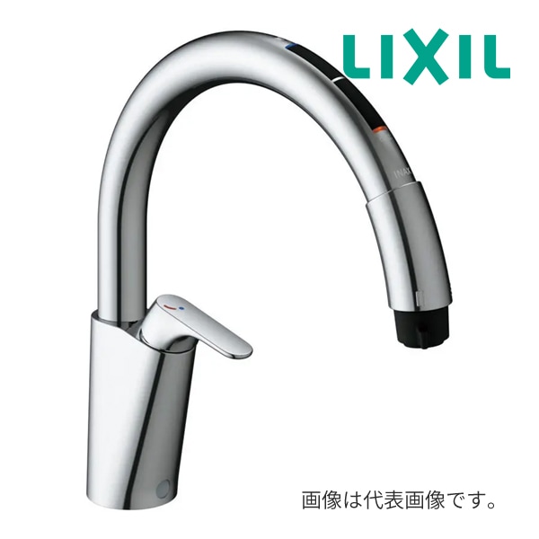 ◆8/17出荷OK！INAX/LIXIL 水栓金具【JF-NAB466SYX(JW)】キッチン用タッチレス水栓 ナビッシュ シンプルタイプ 浄水器ビルトイン形 B6 一般地