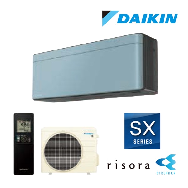 ●ダイキン ルームエアコン【S366ATSS A】ソライロ 2026年 SXシリーズ 室内電源タイプ 本体色ダークグレー risora(リソラ) 単相100V 12畳程度