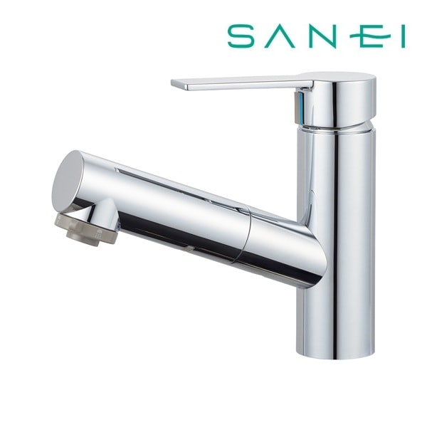 ◆15時迄出荷OK！∠三栄水栓/SANEI 【K37532EJ】シングルスプレー混合栓