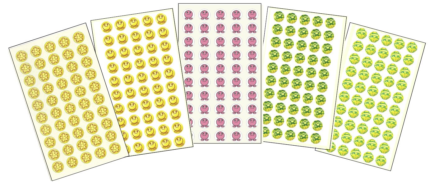 Sticker Chart 12mmեåȡ40