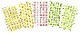 Sticker Chart 12mmեåȡ40
