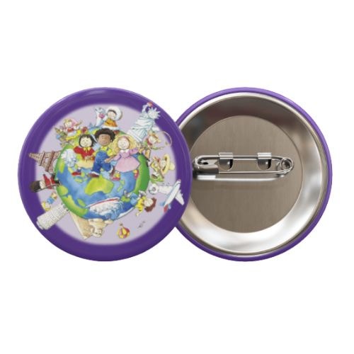 AMAZING WORLD 缶バッチ Learning World 3 缶バッジ（1個）安全ピン