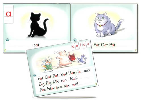 ե˥å READING BOOK - Cat,Hen,Pig...RUN!