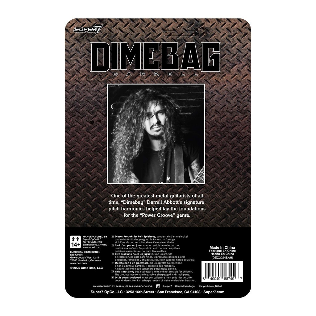 リ・アクション/ DIMEBAG DARRELL ダイムバッグ・ダレル Culprit　予約