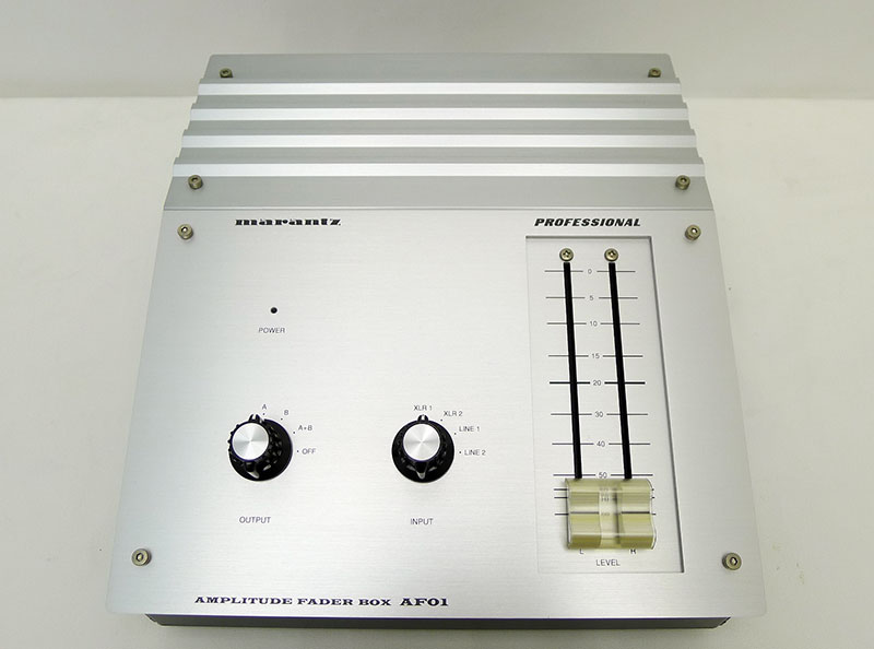 その④・・・フェーダーボックス偏(Marantz AF01の加速度