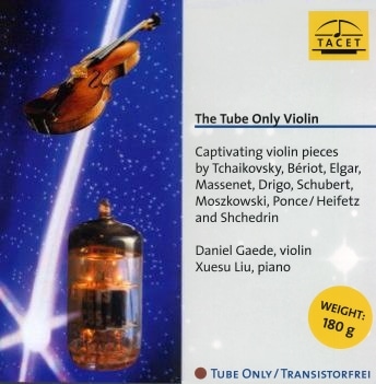 Daniel Gaede & Xuesu Liu / The Tube Only Violin - TACET 117 LP