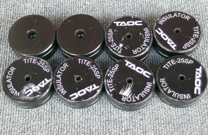 インシュレーター TAOC TITE-25GP φ50×H25mmとプレート