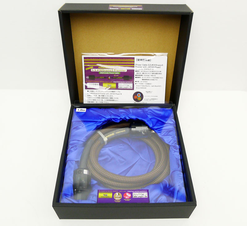 G.S #305 nano3 Premier 1.8m / Nanotec Systems 売約済｜U-AUDIO