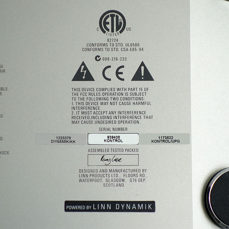KLIMAX KONTROL(SE, DPS V.UP) / LINN 売約済｜U-AUDIO