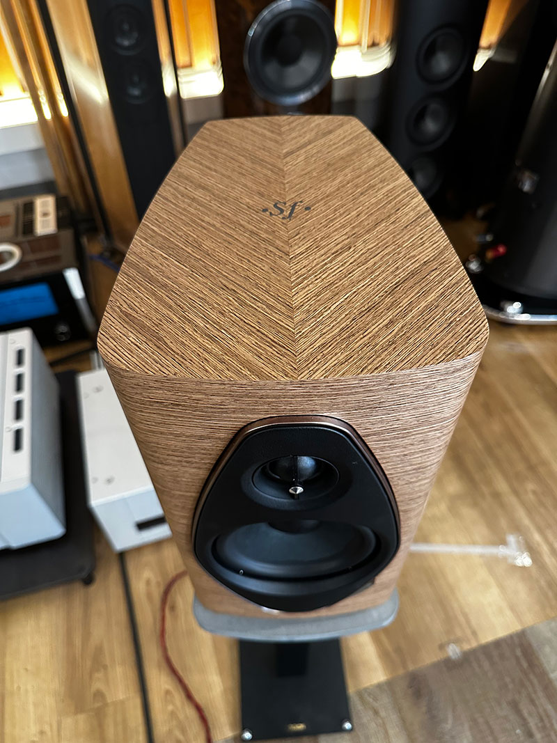 Sonus faber SONETTO 1 突板仕上げ 極美品 動作良好です。 販売終了：ソナス・ファーベル SonettoI Sonus faber スピーカー ご