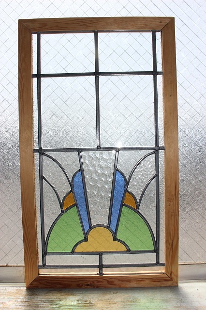 ☆在庫一掃セール☆ イギリス アンティーク ステンドグラス ステンド