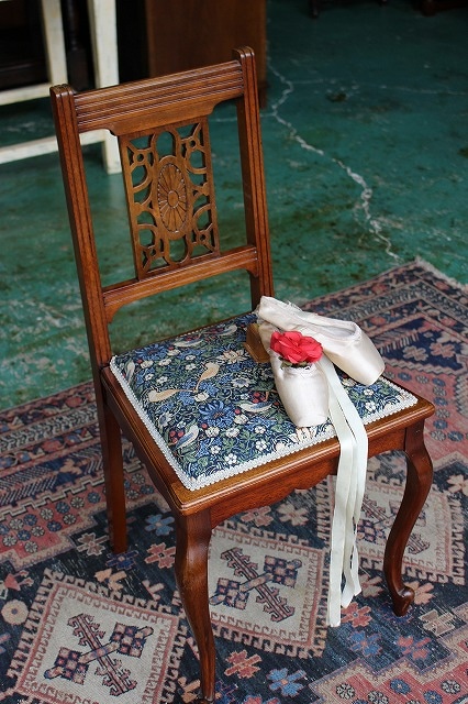 イギリスアンティーク家具 猫脚/チェア アンティークチェア レディース