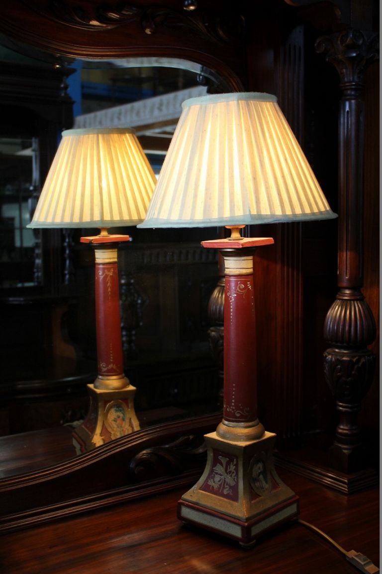 ☆在庫一掃セール☆フランス アンティークランプ アンティーク