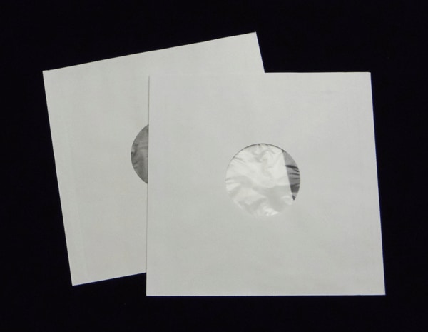 レコード１０”(25cm/SP)用　内側ポリ付き紙インナー（内袋）５０枚セット【輸入品】