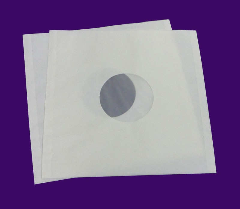 レコード１２”(30cm/LP)用　内側ポリ付き紙インナー（内袋）１００枚セット【輸入品】値下げ出来ました！