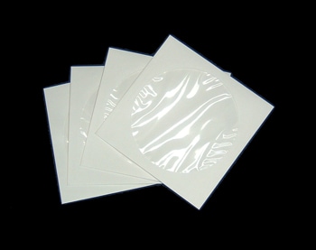 ＣＤ用窓付き紙製ジャケット（白）輸入品