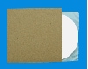 CD用厚紙ジャケット(135×135)(茶)50枚組