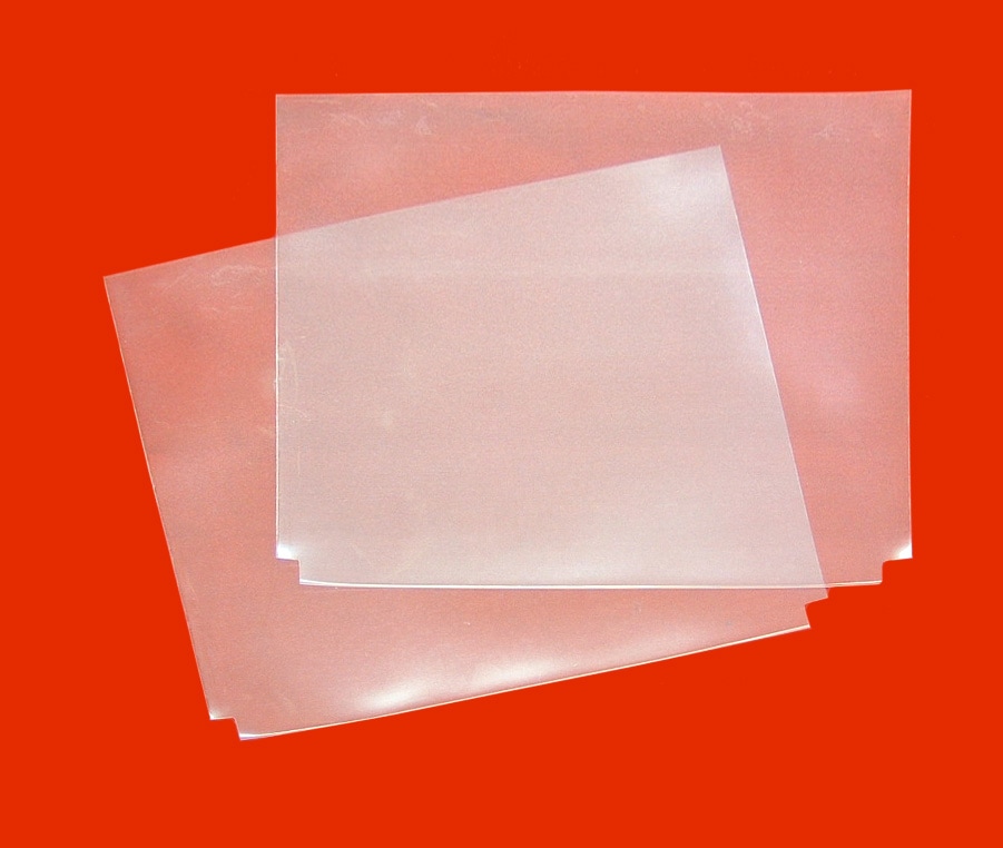 CD用ケースカバー（角きり付き）薄口０．０６mm厚（100枚セット）