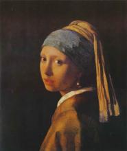 250-12/Johannes Verneer/フェルメール-真珠の耳飾りの少女