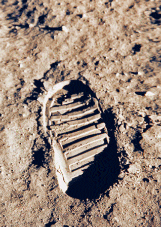 ACA00365GB/Apollo 11 footprint