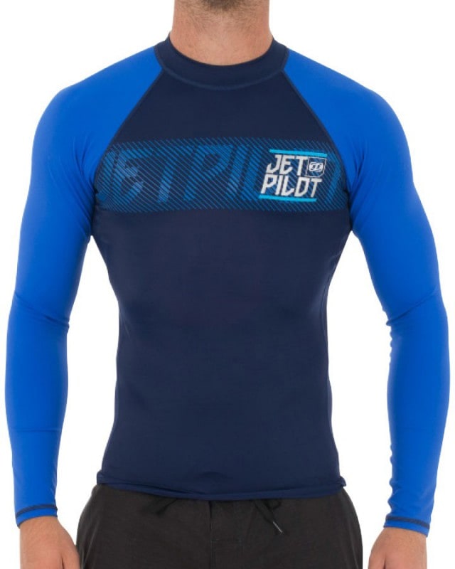 JETPILOT JP CORP S17 L/S RASHIE BLUE