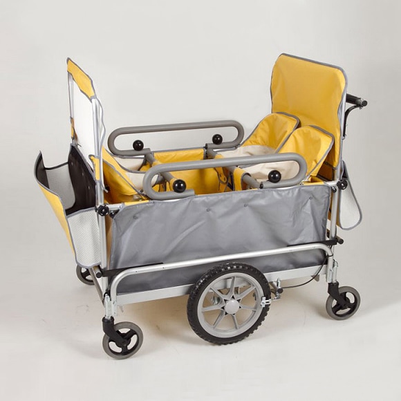 五十畑工業 お散歩カー スワニーSS 4シートタイプ （～4人用） 【福祉