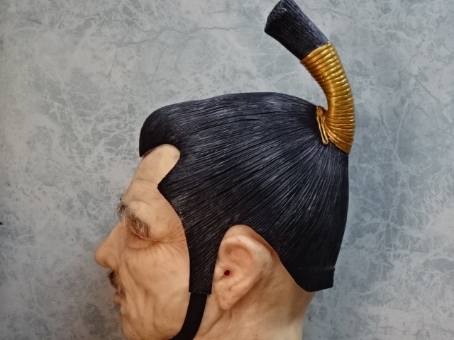 将軍かつら、殿様じゃない侍でもないアイコの将軍被り物です。