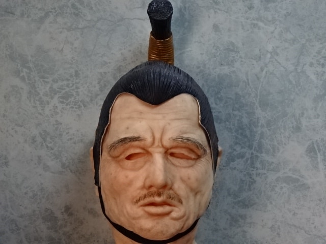 将軍かつら、殿様じゃない侍でもないアイコの将軍被り物です。