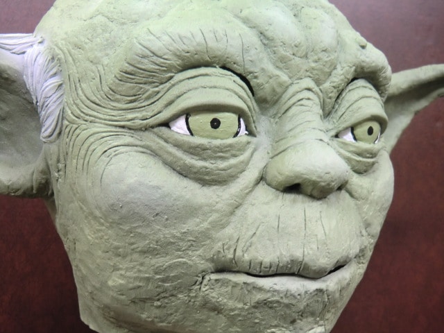 ヨーダマスク・スターウォーズ、ヨーダの被り物になります。