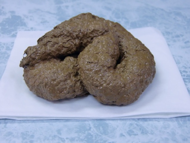 いたずらグッズ・うんちくん、野菜食