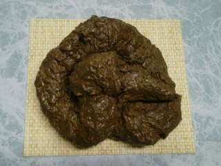 いたずらグッズ・うんちくん、肉食