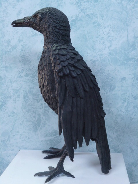 実物大のカラス