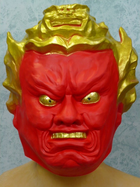 怖いかぶりもの・仁王マスク