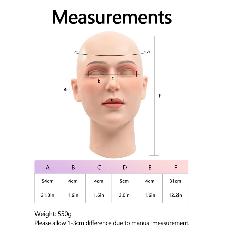 シリコンフィメールマスク・ヴェラ、Roanyer社・ Vera