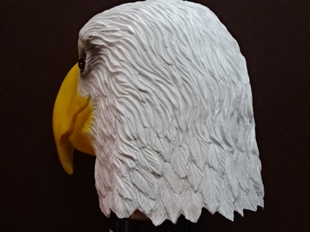 鷲の被り物、鷹の被り物？リアルタイプ、イーグルマスク