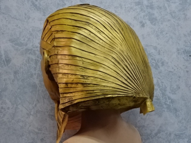 ツタンカーメンマスク、エジプトの王様 ツタンカーメン被り物。ツタンカー面です