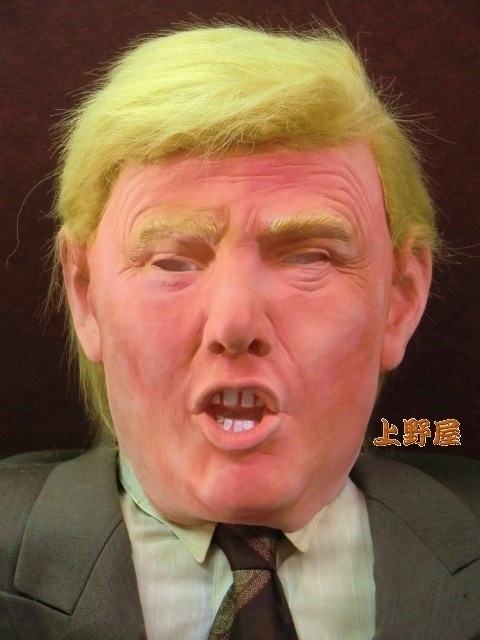 トランプマスクDX・リアルな髪形のMr.トランプ被り物
