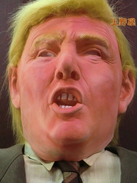 トランプマスクDX・リアルな髪形のMr.トランプ被り物