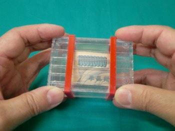 開かないクリアーボックス