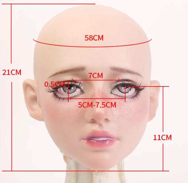 モリーフィメールマスク ・ ナン アヘ顔. Moli’sMask Nun Ahegao