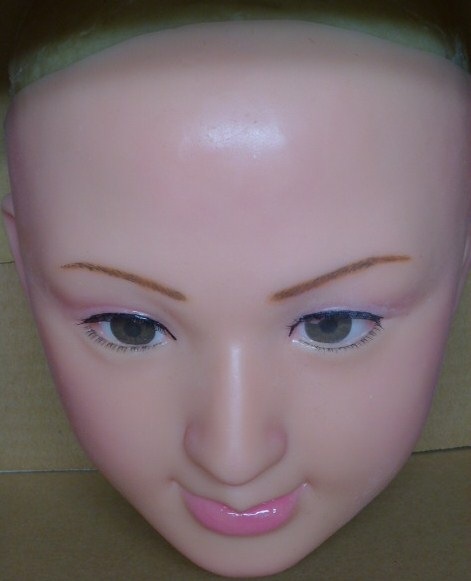 シリコンフィメールマスク・ハーフタイプD、◇スタジオファンデザイン