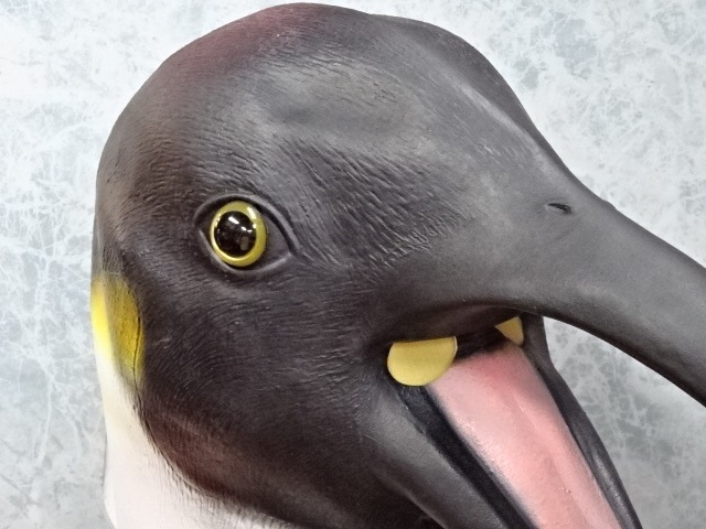 ペンギンの被り物・ペンギンマスク。